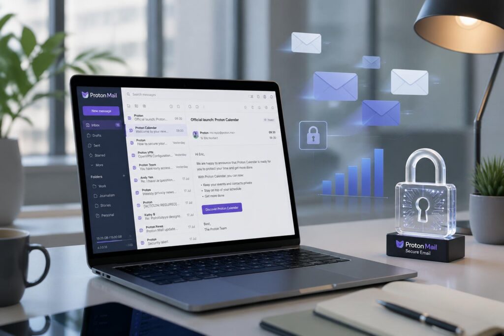 découvrez protonmail : présentation complète, fonctionnalités clés, avantages et avis utilisateurs pour une messagerie sécurisée et respectueuse de la vie privée.