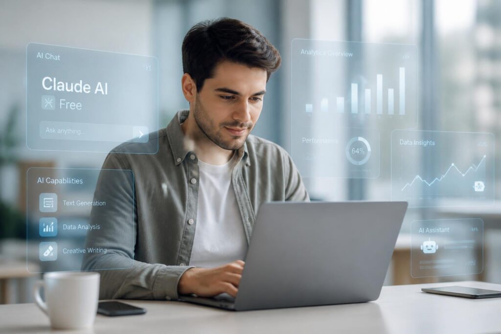 découvrez comment utiliser gratuitement claude ai, une intelligence artificielle avancée, et explorez ses fonctionnalités pour optimiser vos projets et tâches quotidiennes.