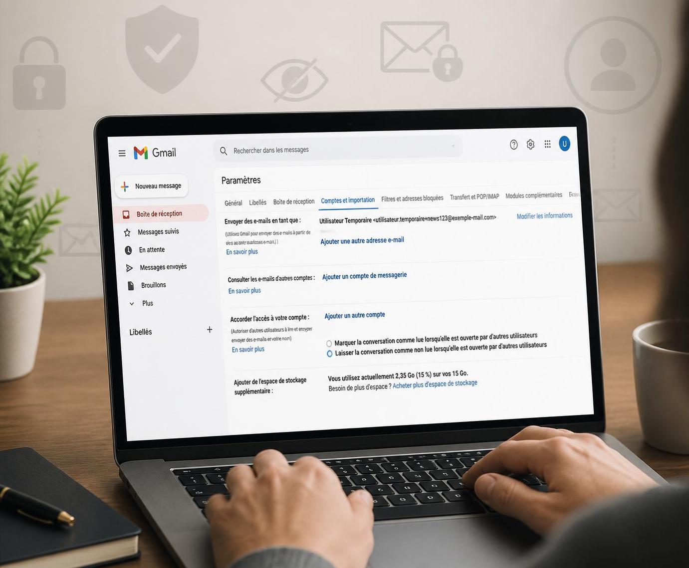 découvrez comment créer facilement une adresse mail temporaire sur gmail avec notre guide pratique étape par étape. protégez votre vie privée et gérez vos emails en toute simplicité.