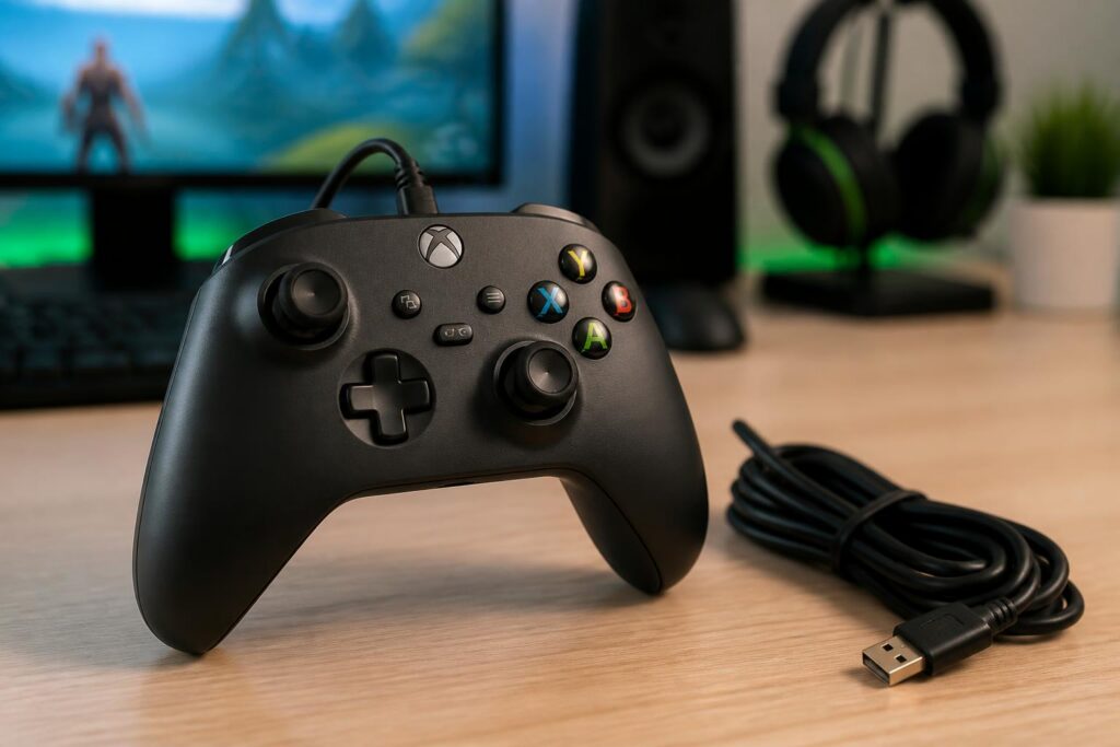 découvrez notre test complet de la manette xbox filaire : performances, ergonomie et verdict final pour vous aider à faire le meilleur choix.