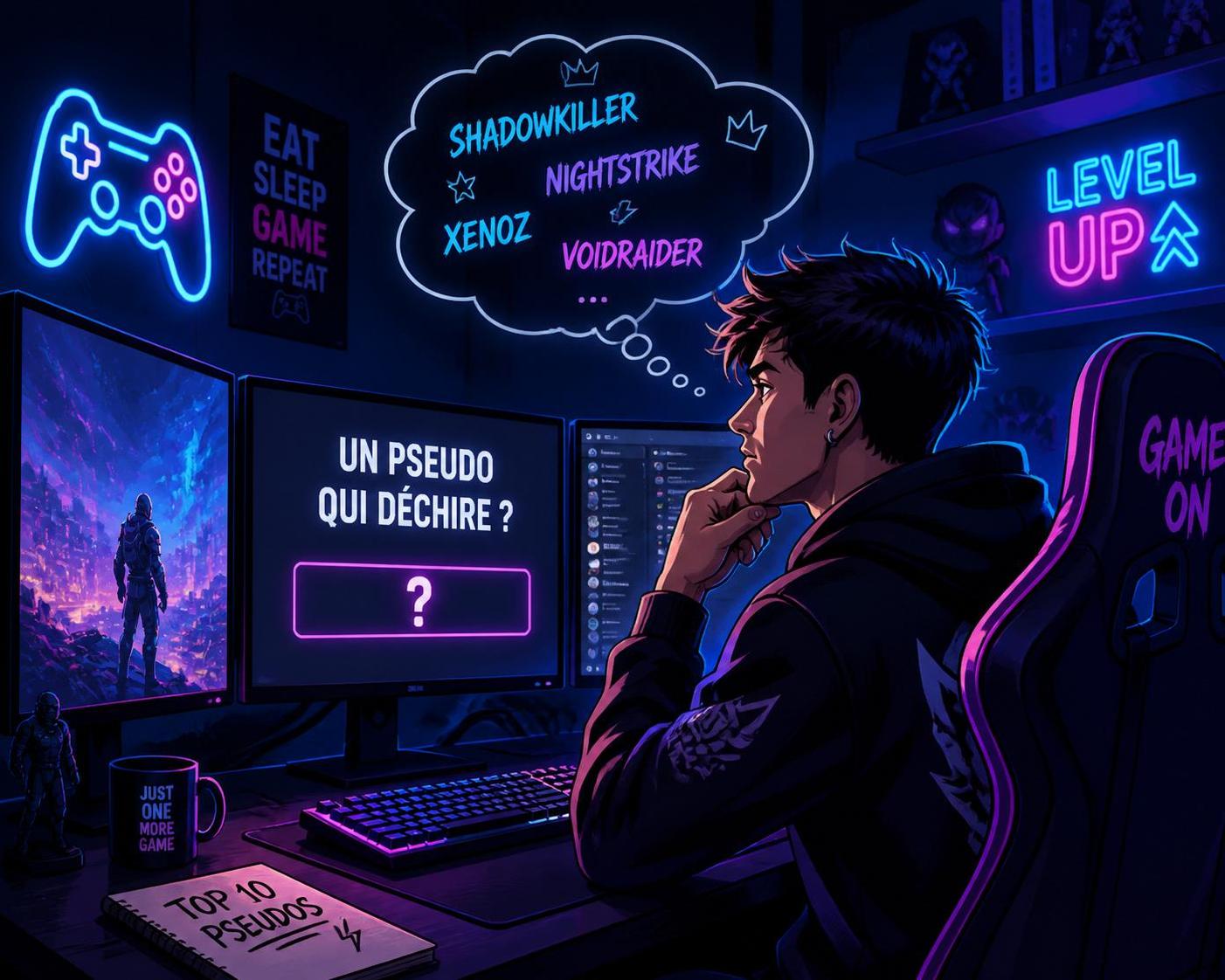 découvrez comment créer un pseudo gamer stylé, unique et accrocheur pour vous démarquer dans l'univers du gaming et laisser une impression inoubliable.