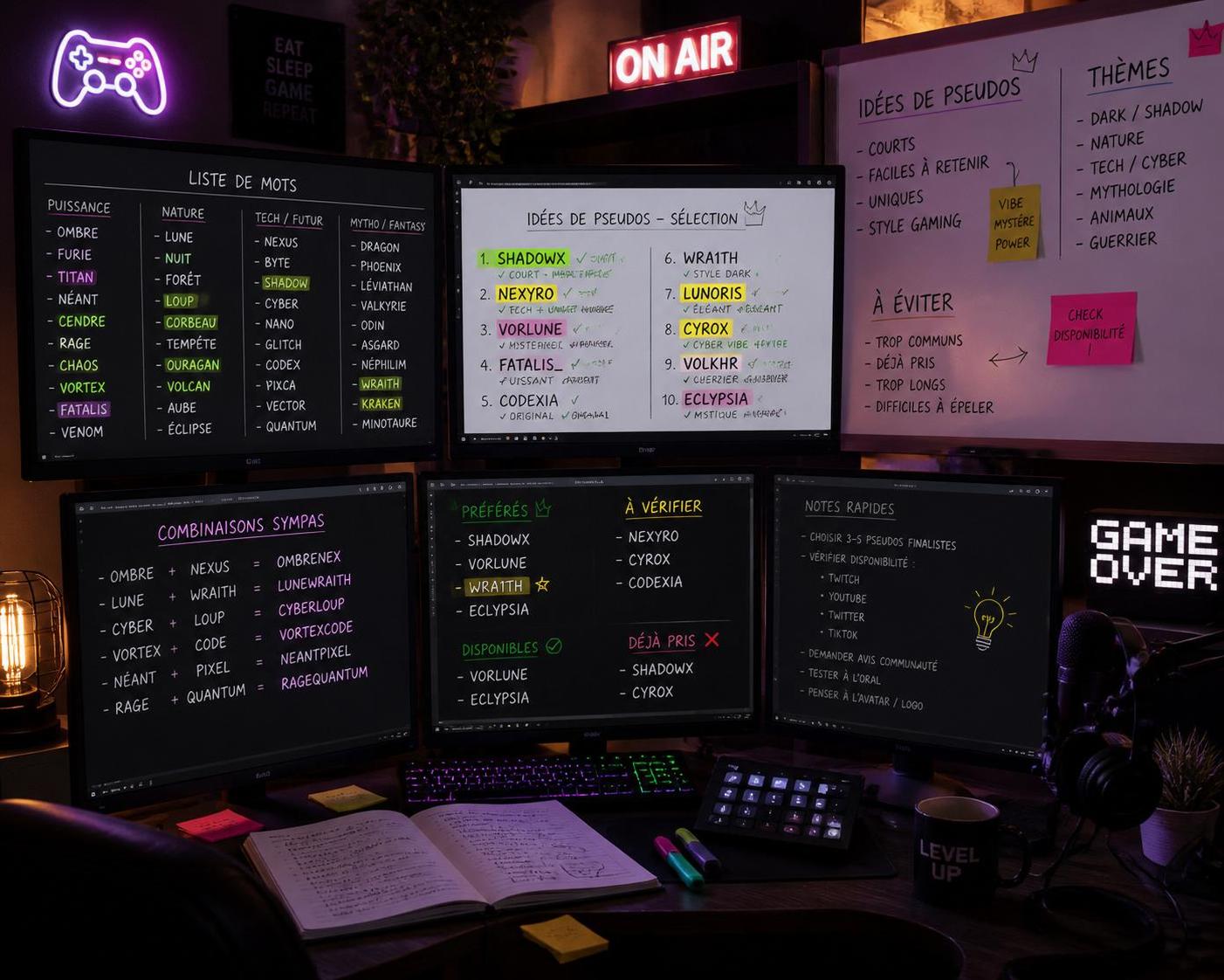 découvrez comment créer un pseudo stylé gamer unique et accrocheur pour vous démarquer dans l'univers du gaming. astuces et conseils pratiques pour un nom inoubliable.