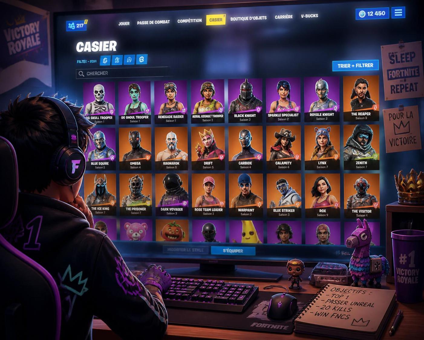 découvrez comment repérer et obtenir les skins fortnite rares grâce à notre guide complet. astuces, conseils et méthodes pour enrichir votre collection et impressionner vos adversaires.