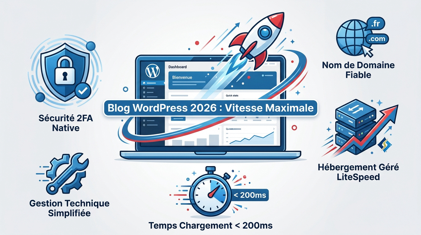 Vitesse et sécurité WordPress 2026