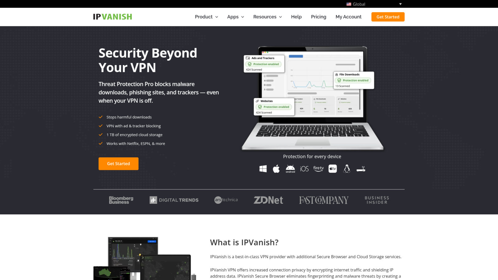 IPVanish : une performance solide pour les joueurs PC