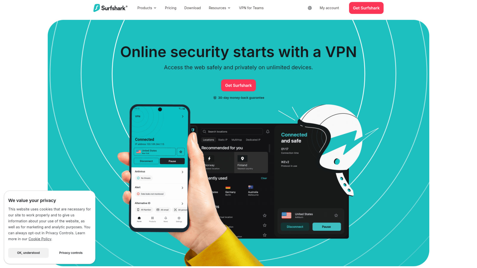 Surfshark : le choix malin pour les connexions illimitées