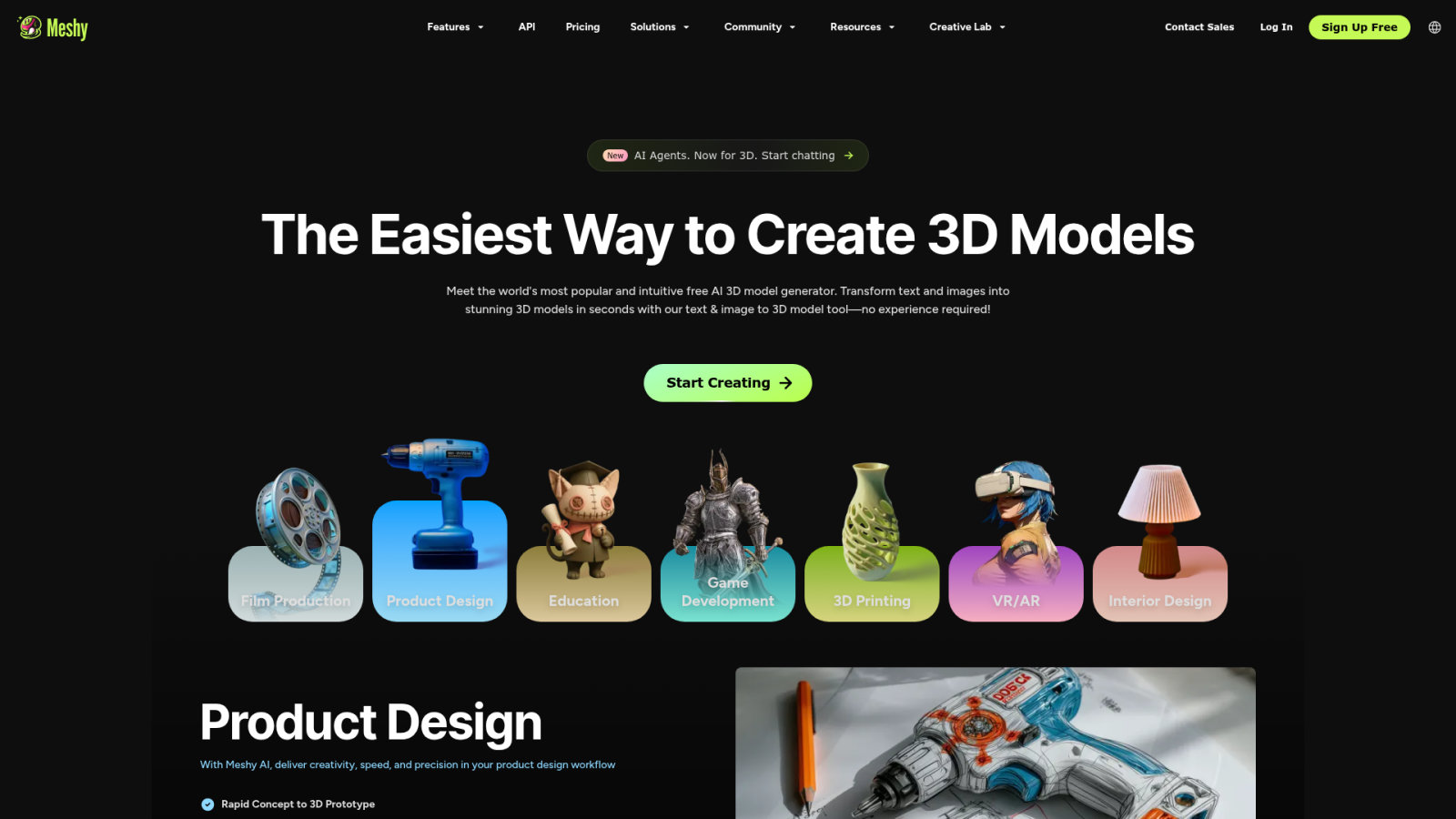 Meshy AI : générer tes modèles 3D par simple texte